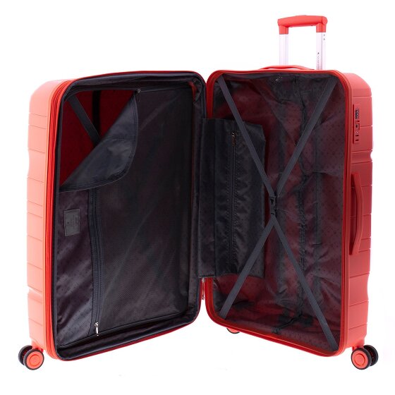 Gladiator 3800 4 wielen Trolley 77 cm met uitbreidingsplooi