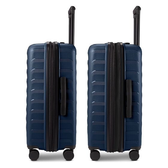 d&n Toronto 4 wielen Trolley M 65 cm met uitbreidingsplooi