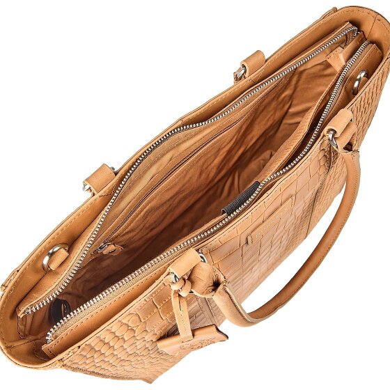 Burkely Cool Colbie Shopper Tas Leer 35 cm Laptop compartiment