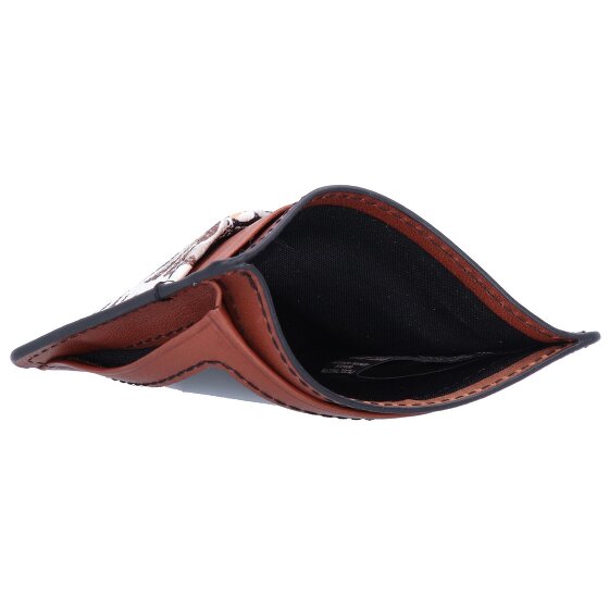 Fossil Bronson creditcard etui leer 10 cm