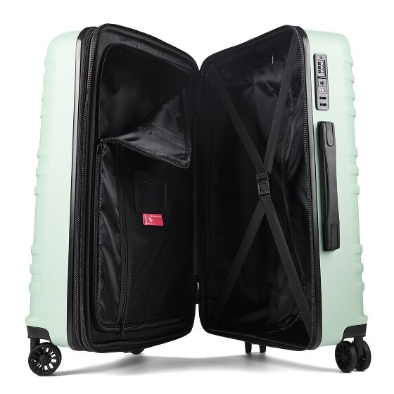 Pack Easy Mena 4 wielen Trolley 64 cm met uitbreidingsplooi