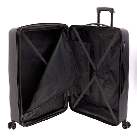 Gladiator 1700 4 wielen Trolley 74 cm met uitbreidingsplooi