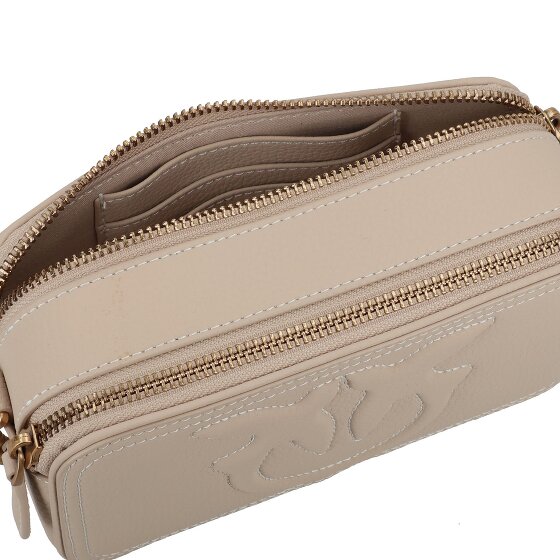 PINKO Carrie Mini tas Schoudertas Leer 18 cm