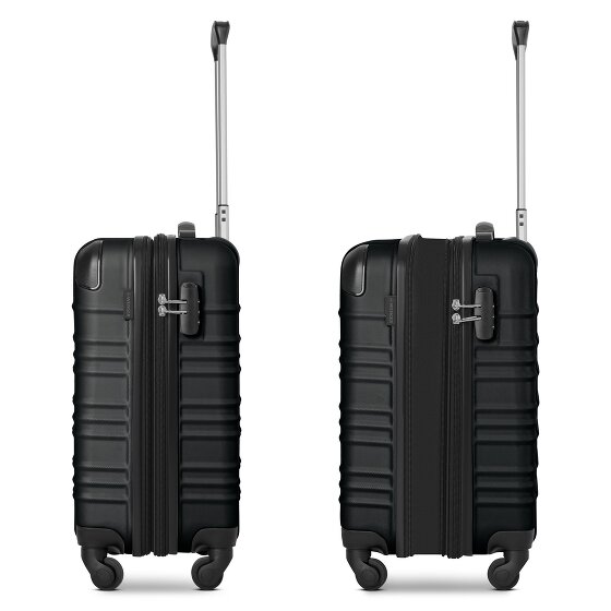 Wenger Amplar Evo 4 wielen Cabinewagen S 53 cm met uitbreidingsplooi