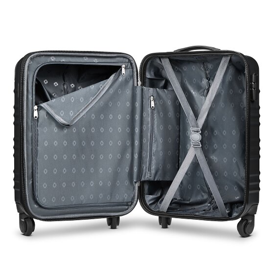 Wenger Amplar Evo 4 wielen Cabinewagen S 53 cm met uitbreidingsplooi