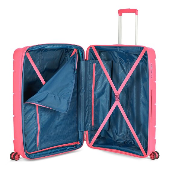 MODO by Roncato Starlight 3.0 4 wielen Trolley 66 cm met uitbreidingsplooi