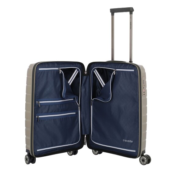 Travelite Vliegbasis 4-wielige cabinewagen 55 cm