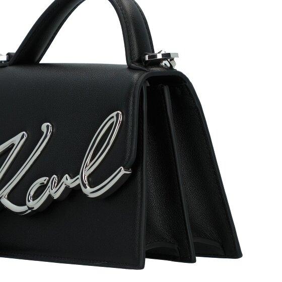 Karl Lagerfeld Signature 2.0 Handtas Leer 21.5 cm