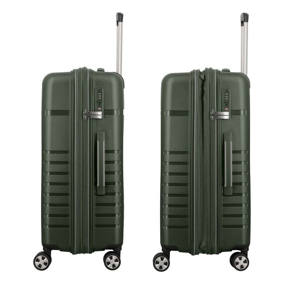 Jump Aven 4 wielen Trolley M 65 cm met uitbreidingsplooi