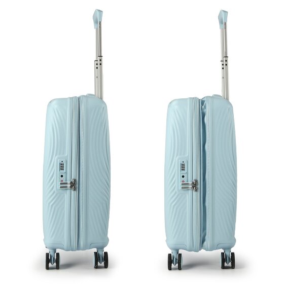 American Tourister Mickey Magic 4 wielen Cabinewagen 55 cm met uitbreidingsplooi