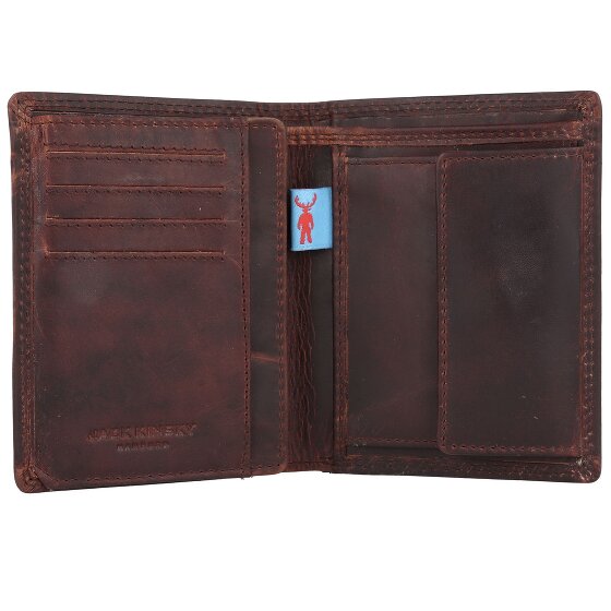 Jack Kinsky Monterey 102 Portemonnee RFID-bescherming Leer 9.5 cm