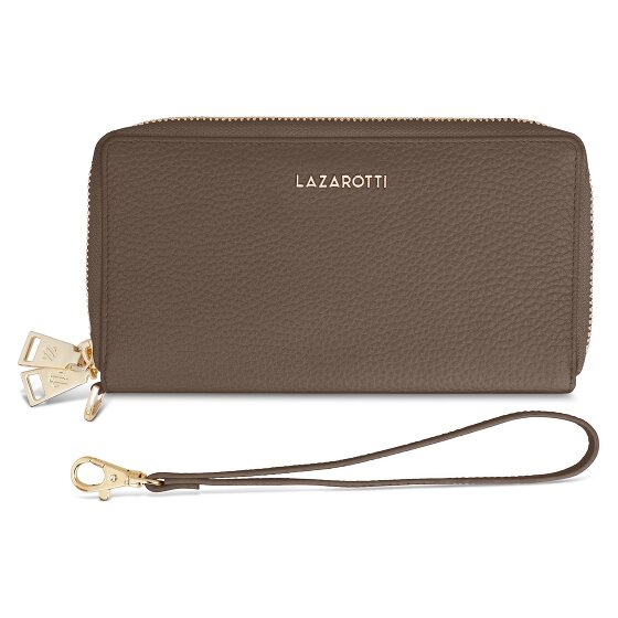 Lazarotti Bologna Leather Portemonnee RFID-bescherming Leer 20 cm
