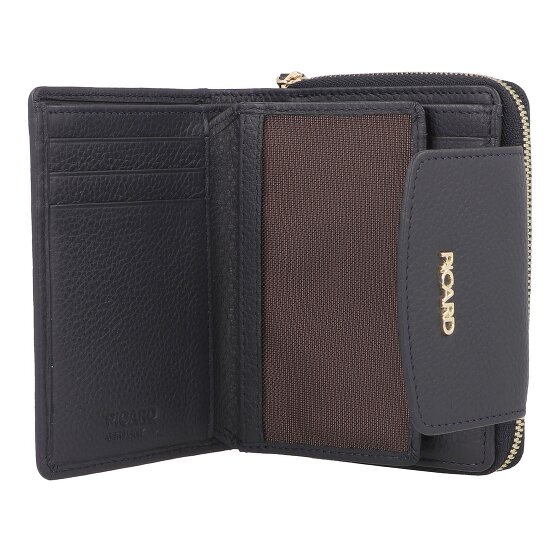 Picard Java 1 Portemonnee RFID-bescherming Leer 12 cm