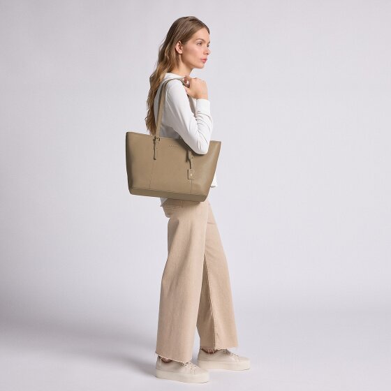 Lazarotti Bologna Leather Shopper Tas Leer 35 cm