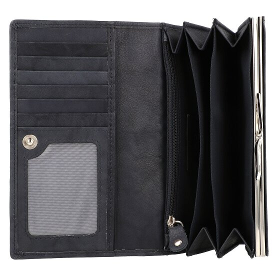 Greenburry Basic Portemonnee RFID Leer 17 cm
