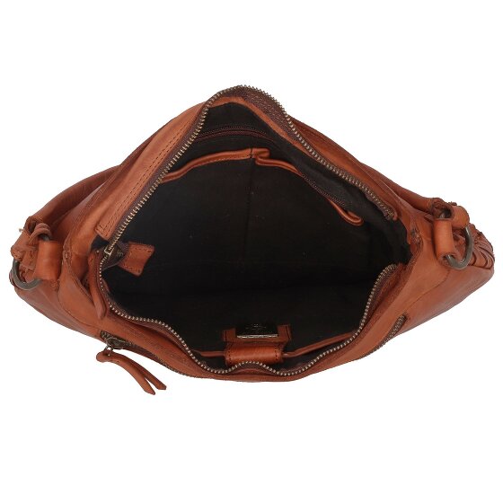 Harbour 2nd Zacht geweven Iris Schoudertas Leer 33 cm