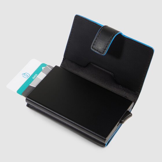 Piquadro Atlas Kredietkaart etui RFID-bescherming Leer 10 cm