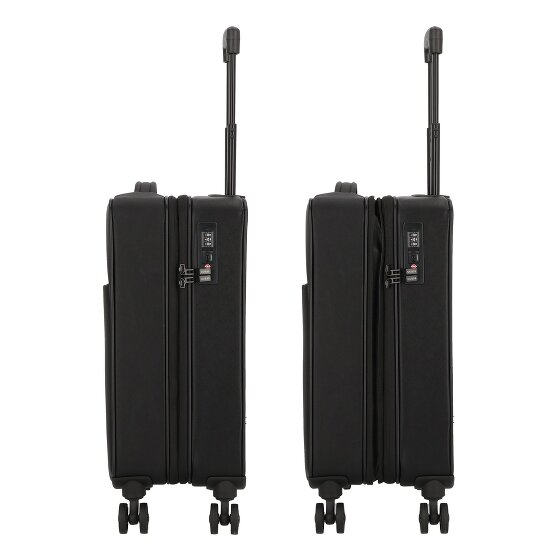 Guess Napoli 4 wielen Trolley 59 cm met uitbreidingsplooi