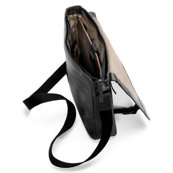 Farmhood Memphis Aktetas Messenger Leer 38 cm Laptop compartiment