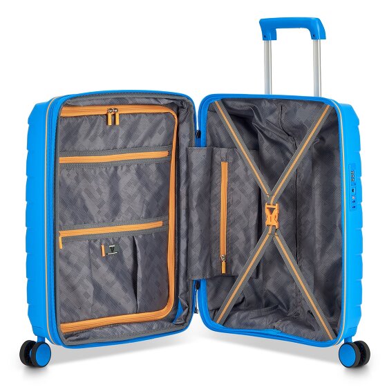 Roncato Skyline 2.0 4 wielen Cabinewagen 55 cm met uitbreidingsplooi