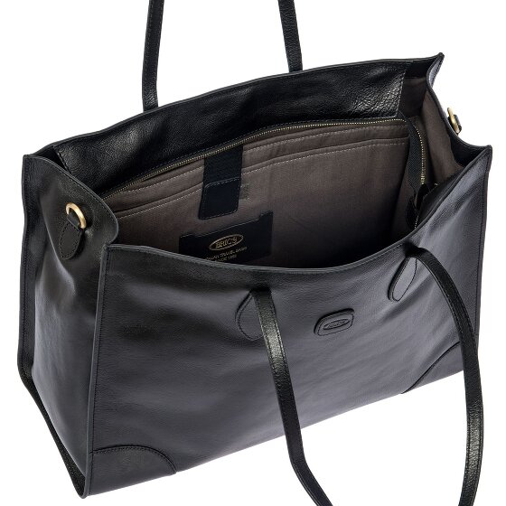 Bric's Volterra Shopper Tas M Leer 40.5 cm Laptop compartiment