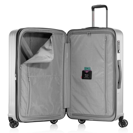 Pack Easy Genius 4 wielen Trolley M 66 cm met uitbreidingsplooi