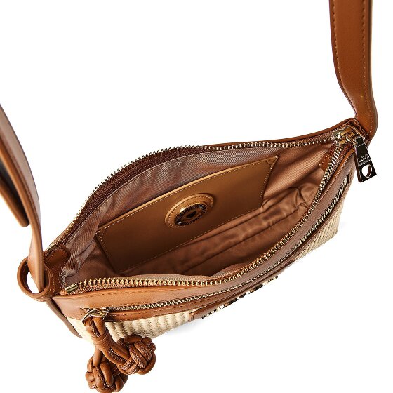 Love Moschino Straw Chic Schoudertas 25 cm