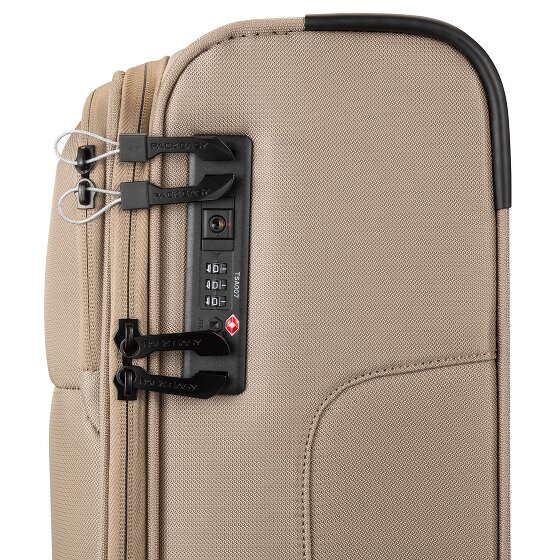 Pack Easy GoOn 4 wielen Cabinewagen 55 cm Laptop compartiment