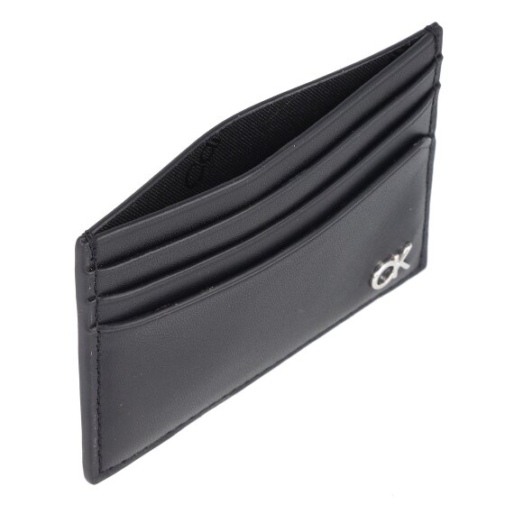 Calvin Klein Metal CK Kredietkaart etui Leer 10 cm