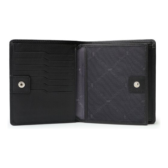 Braun Büffel Golf 3.0 Portemonnee RFID-bescherming Leer 11 cm