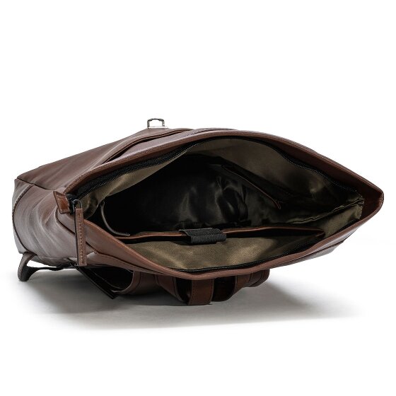 Farmhood Memphis Dagrugzak Leer 41 cm Laptop compartiment