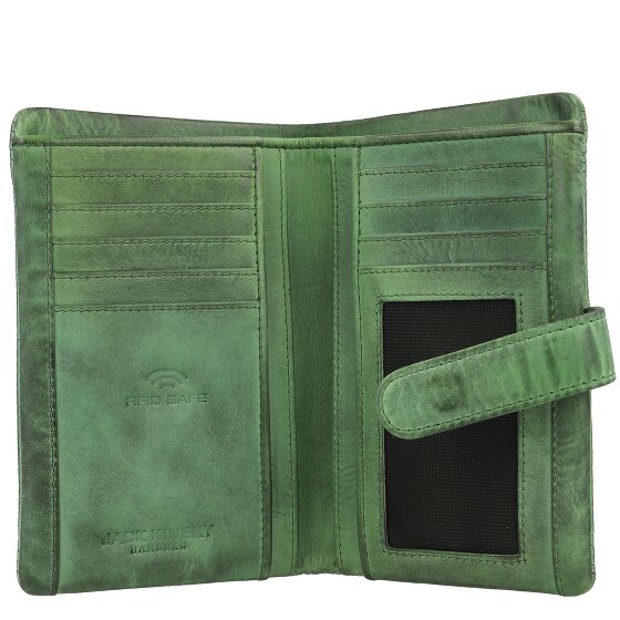 Jack Kinsky Nelson Portemonnee RFID Leer 9,5 cm