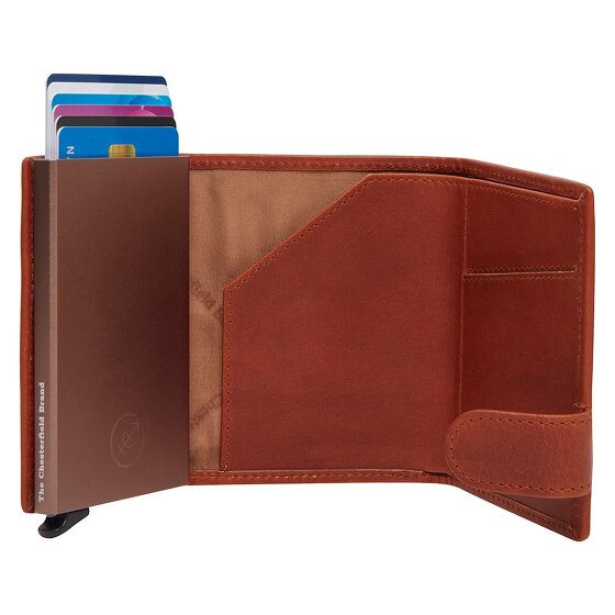 The Chesterfield Brand Delsbo Portemonnee RFID-bescherming Leer 7.5 cm