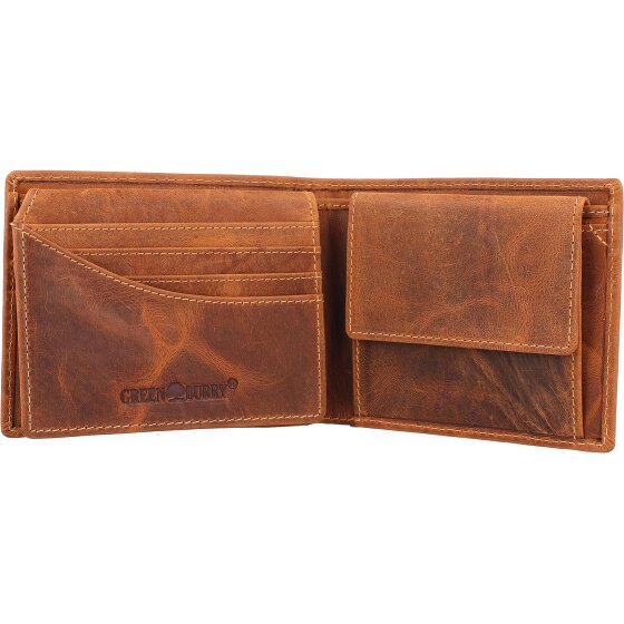 Greenburry Vintage Portemonnee Leer 12 cm