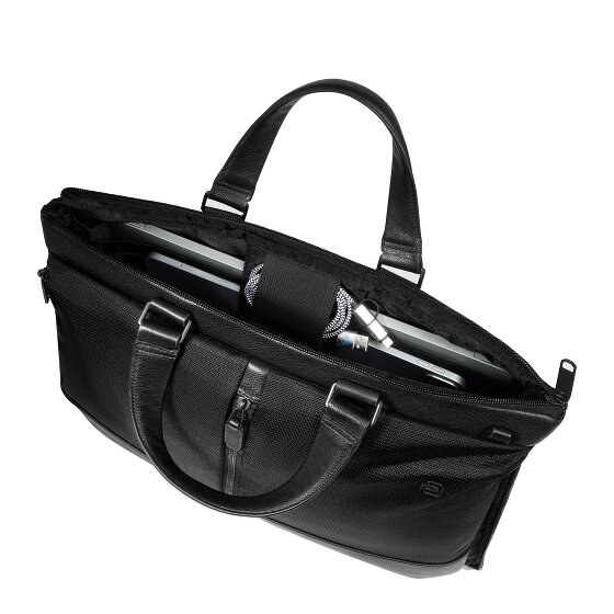 Piquadro Marcel Koffer Leer 42 cm Laptop compartiment