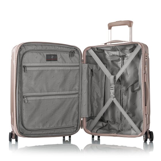 Heys Xtrak 4 wielen Cabinewagen S 55 cm met uitbreidingsplooi