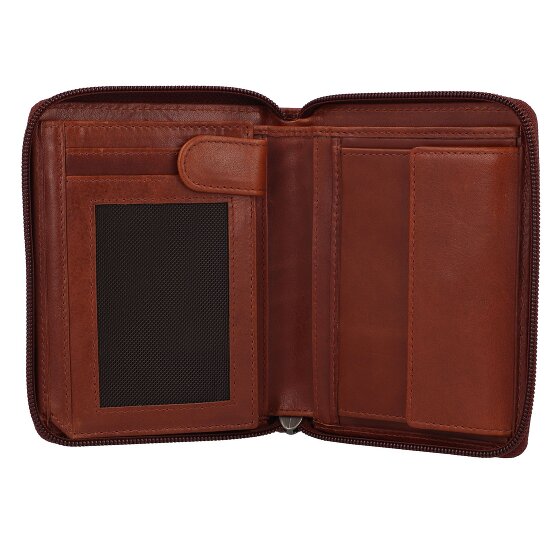 Greenburry Vintage Portemonnee RFID-bescherming Leer 12.5 cm Greenburry Vintage Portemonnee RFID-bescherming Leer 12.5 cm