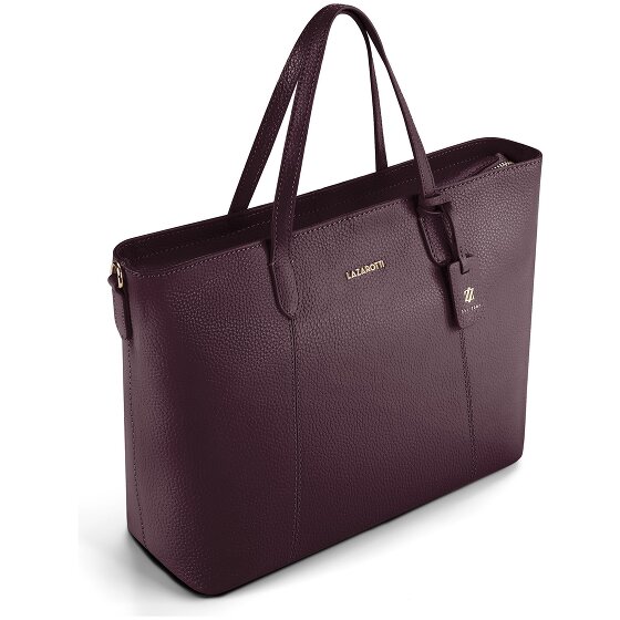 Lazarotti Bologna Leather Shopper Tas Leer 31 cm