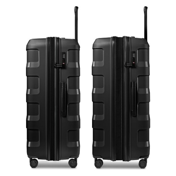 Redolz Pro PP 4 wielen Trolley 83 cm met uitbreidingsplooi