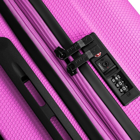 Franky Munich 4.0 4-wiel trolley M 66 cm met uitbreidingsplooi