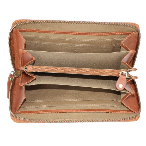Burkely Vintage Charly Portemonnee RFID Leer 19 cm