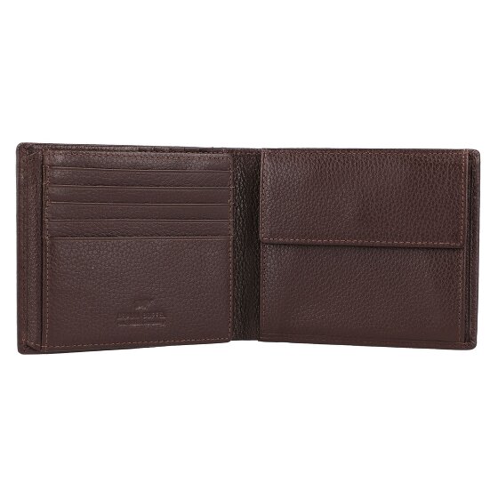 Braun Büffel Prato Portemonnee RFID Leer 11 cm