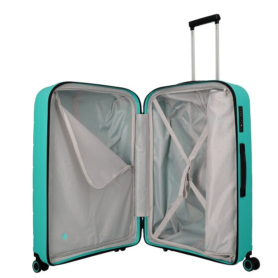 Travelite Burano 4 wielen Kofferset 3-delig met uitbreidingsplooi