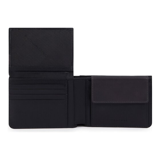 Piquadro Tiger Portemonnee RFID-bescherming Leer 13 cm