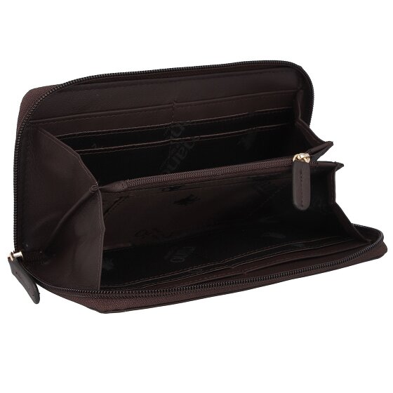 mano Don Leonardo Portemonnee RFID Leer 18 cm