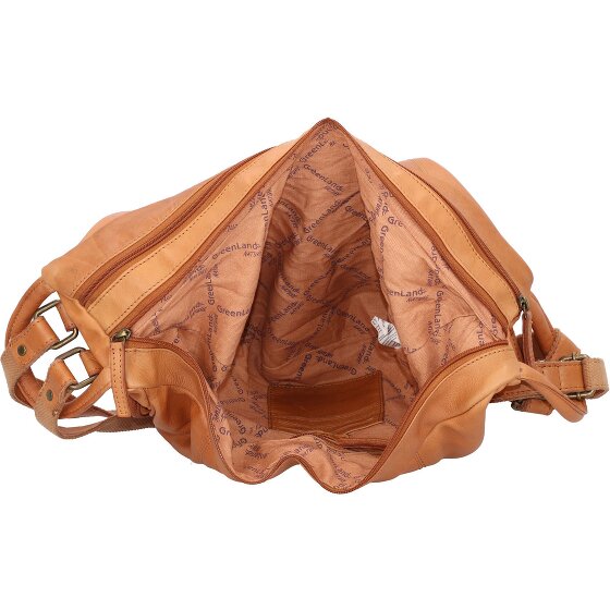 Greenland Nature GreenLand NATURE Stad rugzak Leer 34 cm