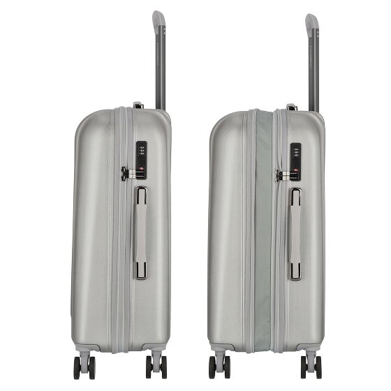 Polestream Moonrock 4 wielen Trolley 69 cm met uitbreidingsplooi