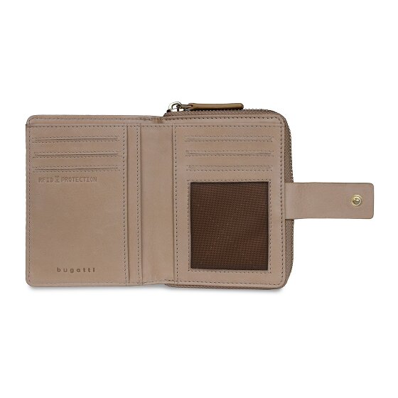 bugatti Noemi Portemonnee RFID-bescherming Leer 12 cm