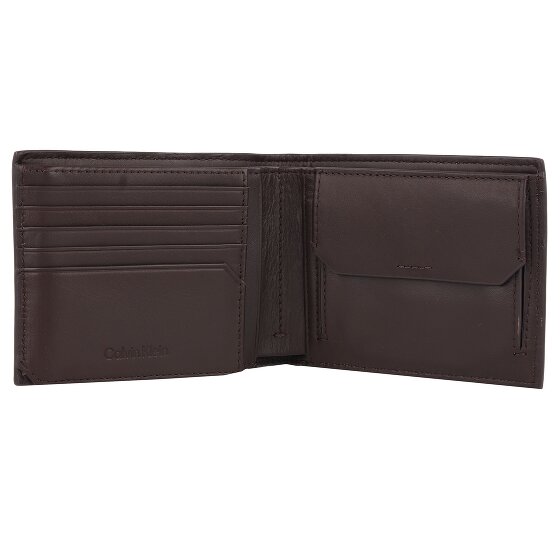 Calvin Klein Metal CK Portemonnee RFID-bescherming Leder 13 cm