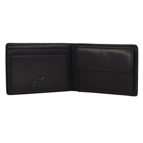 Braun Büffel Arezzo Portemonnee RFID-bescherming Leer 10.5 cm